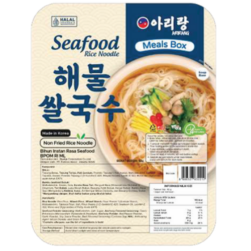 Meals Box Rice Noodle Seafood